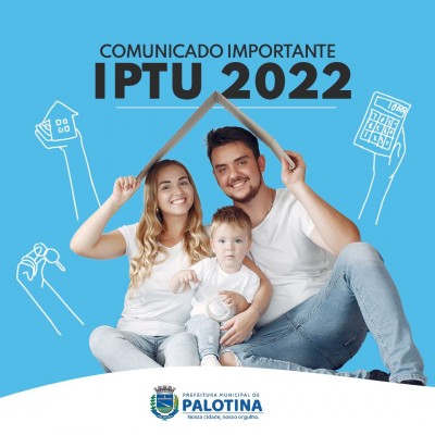IPTU EM PALOTINA- Carnês estão disponíveis para emissão no site da prefeitura