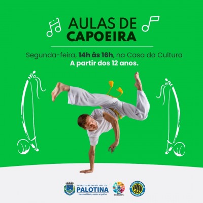 Palotina terá aulas de capoeira para crianças