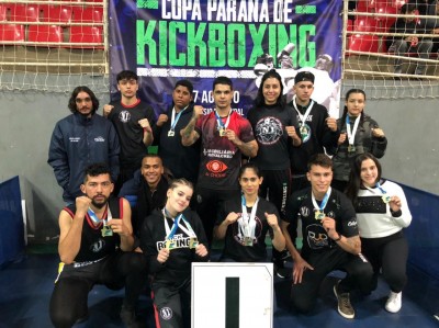 Atletas palotinenses de kickboxing participam da Copa Paraná 