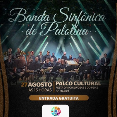 MÚSICA CLÁSSICA- Sinfônica de Palotina estará na festa das Orquídeas e do Peixe de Maripá