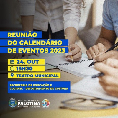 Reunião vai definir o calendário de eventos de 2023 de Palotina