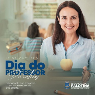 15 DE OUTUBRO- Dia do Professor