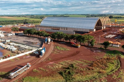 C.Vale recebe primeira remessa de grandes equipamentos para esmagadora de soja