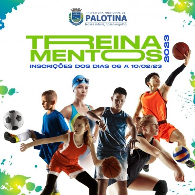 ESPORTE- Inscrições para os treinamentos de 2023