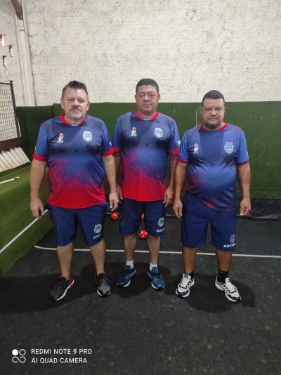 Atletas palotinenses participam  do Estadual de trios de Bocha