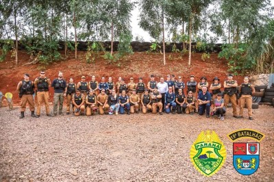 5° crpm/19° bpm - 19° batalhão de polícia militar promove primeiro torneio de tiro feminino, em toledo