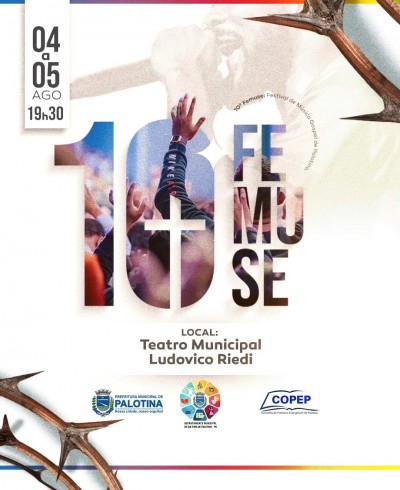 FESTIVAL GOSPEL- Louvor e adoração vão marcar a 10ª edição do Femuse de Palotina