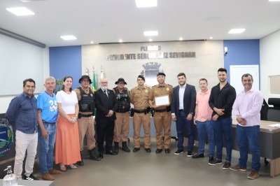 ACIDENTE NA C.VALE- Câmara de Palotina faz homenagem ao Corpo de Bombeiros e outros segmentos que atuaram no resgate de vítimas