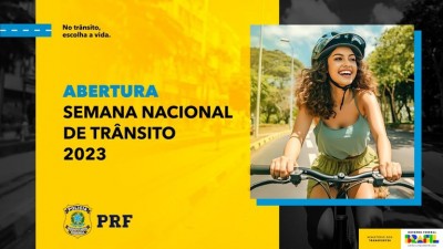 PRF Paraná abre a Semana Nacional de Trânsito 2023 no estado