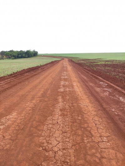 Secretaria do Agronegócio e Meio Ambiente realiza adequação de estrada na Linha Nossa Senhora de Fátima