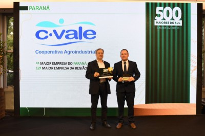 C.Vale entre as maiores empresas do Sul do Brasil