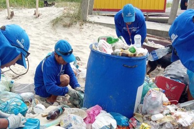 Sanepar retirou 108,8 toneladas de resíduos das praias desde 16 de dezembro