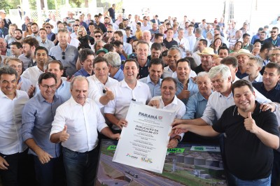 Governador Ratinho Junior entrega duplicação da BR-277 em Cascavel