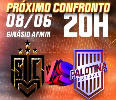 Palotina Futsal enfrentará Maringá Seleto Clube fora de casa no dia 08/06(sábado)