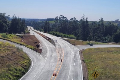 PR-445 terá 14 km de pistas liberadas e desvio para nova ponte a partir desta quarta-feira