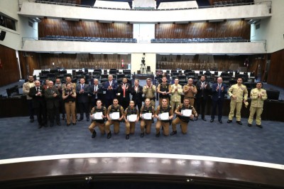 Assembleia Legislativa celebra os 170 anos da Polícia Militar do Paraná