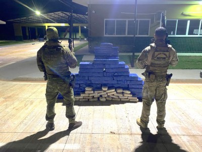 PMPR grande apreensão de drogas em Guaíra durante Operação Integrada