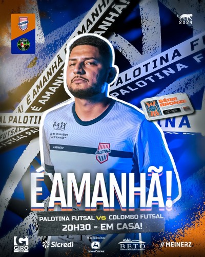 Palotina Futsal enfrentará Colombo Futsal nesse sábado (17/08)