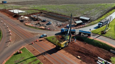 Construção do contorno viário de Palotina está em oito por cento do previsto