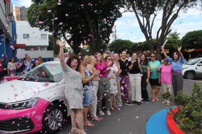 Palotina recebe veículo para ações voltadas às mulheres