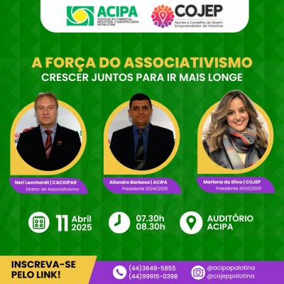 Semana do Associativismo tem atividades na Acipa