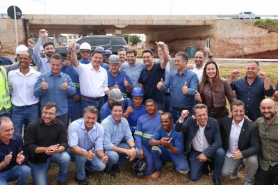 Com investimento de R$ 41 milhões, governador entrega novo Viaduto da PUC, em Londrina