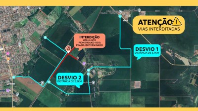 Obras do contorno viário de Palotina vão mudar trânsito