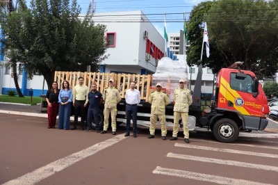 Palotina recebe novos equipamentos para reforçar ações da Defesa Civil e Corpo de Bombeiros