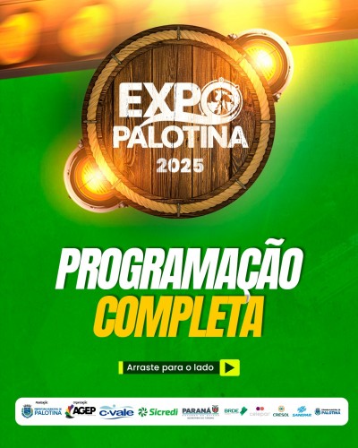 Divulgada a Programação Oficial da Expo Palotina 2025