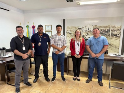 COPEL se reúne com prefeito Rodrigo Ribeiro para apresentar Programa Rede Elétrica Inteligente