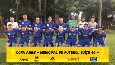 Teve início a Copa AABB de Futebol Suíço 40+ com rodada movimentada e clima de confraternização