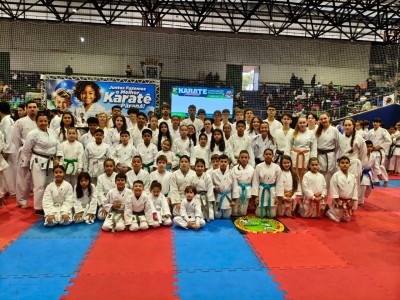 Karatê de Palotina é destaque na 3ª etapa do Campeonato Estadual Interestilos