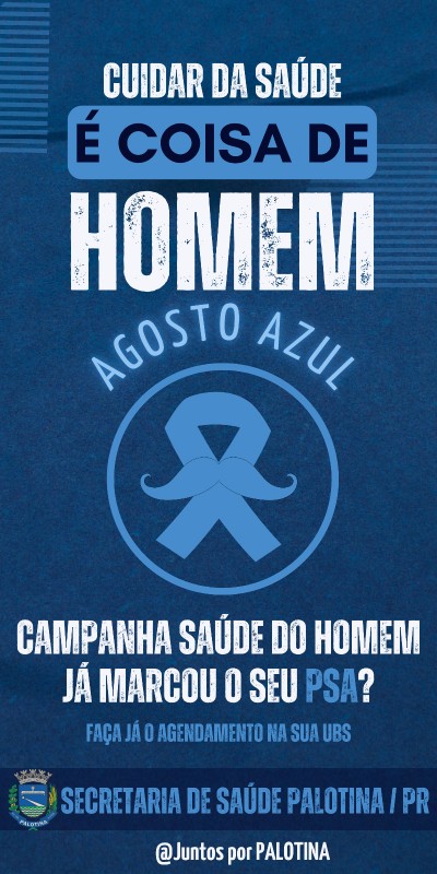 Palotina realiza campanha de prevenção ao câncer de próstata com exames de PSA