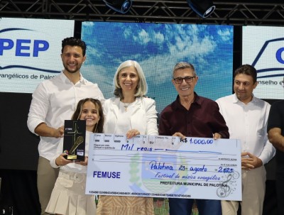 Femuse premia intérpretes em três categorias