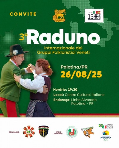 Grupo da Itália se apresentará em Palotina