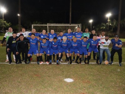 Academia Boa Forma/Zamperline/Invicto conquista título da Copa AABB de Futebol Suíço 40+