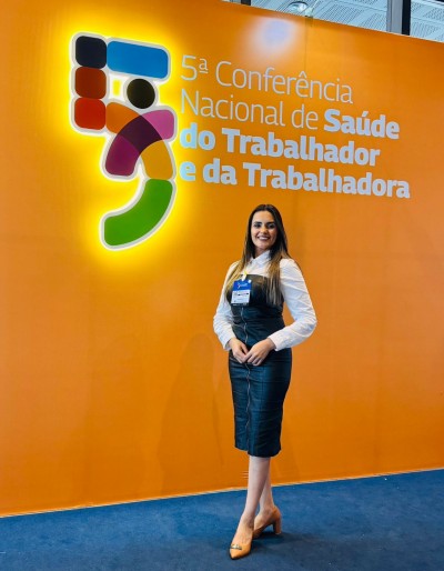 SAÚDE - Psicóloga de Palotina representa a 20ª Regional de Saúde na 5ª Conferência Nacional de Saúde do Trabalhador e da Trabalhadora