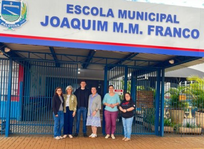 Reunião discute reforma da Escola Joaquim Monteiro Martins Franco