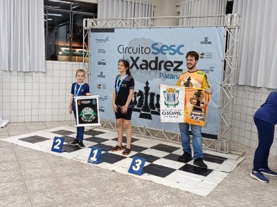 Equipe de Xadrez de Palotina se destaca na Etapa de Toledo do Circuito SESC
