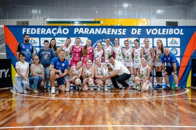 ESPORTE - Equipe Palotina/Pro Esporte conquista título do Paranaense Sub-16 Série C de Voleibol