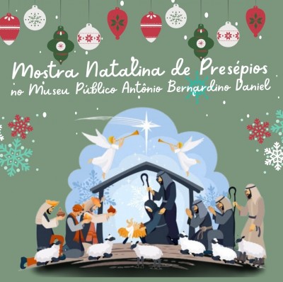 Palotina abre inscrições para Mostra Natalina de Presépios no Museu Público