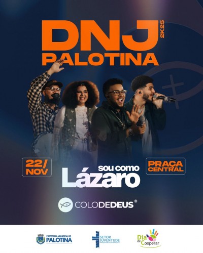 Programação natalina será aberta no dia 22 com show da banda Colo de Deus