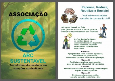 Campanha de conscientização orienta sobre descarte correto de resíduos da construção civil em Palotina