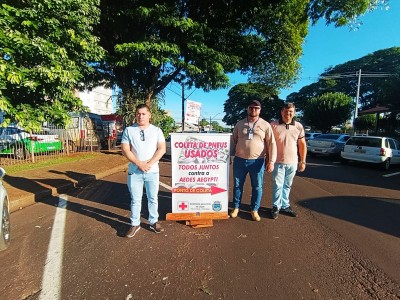 Prefeitura Municipal de Palotina realiza campanha de recolhimento de pneus contra a dengue