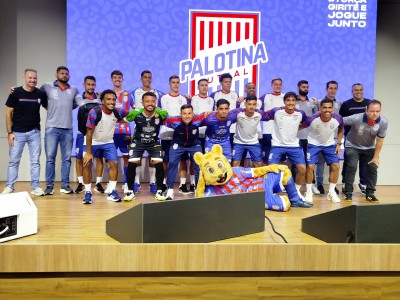 Palotina Futsal apresenta elenco e novo uniforme para temporada 2026