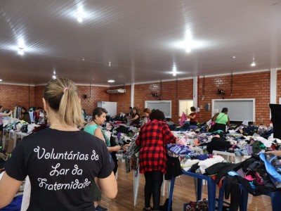 Lar da Fraternidade realiza bazar solidário em Palotina
