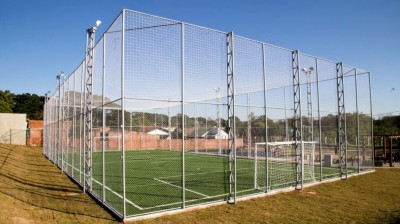 Palotina firma convênio para instalação de campo do programa Meu Campinho no bairro Bela Vista 