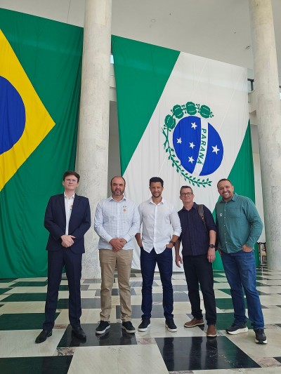 Prefeito Rodrigo Ribeiro cumpre agenda em Curitiba e garante avanços para o município 