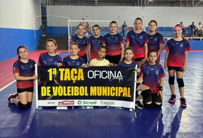 1ª Taça Oficina Concept de Voleibol Municipal 2026 tem sequência com grandes jogos em Palotina 