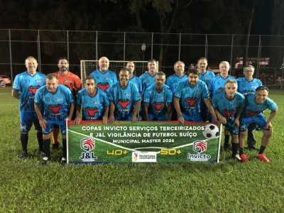 Rodada movimenta Copas Invicto e J&L Vigilância de Futebol Suíço Máster em Palotina 